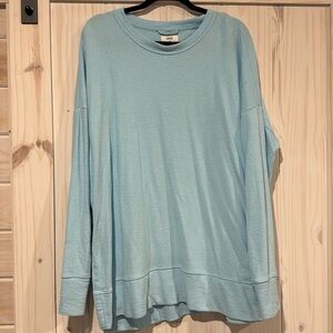 Aerie light weight texture long sleeve